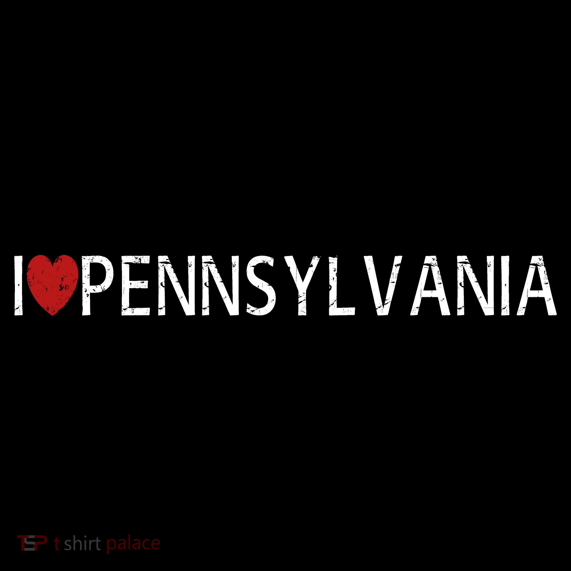 I Love Pennsylvania Ornament