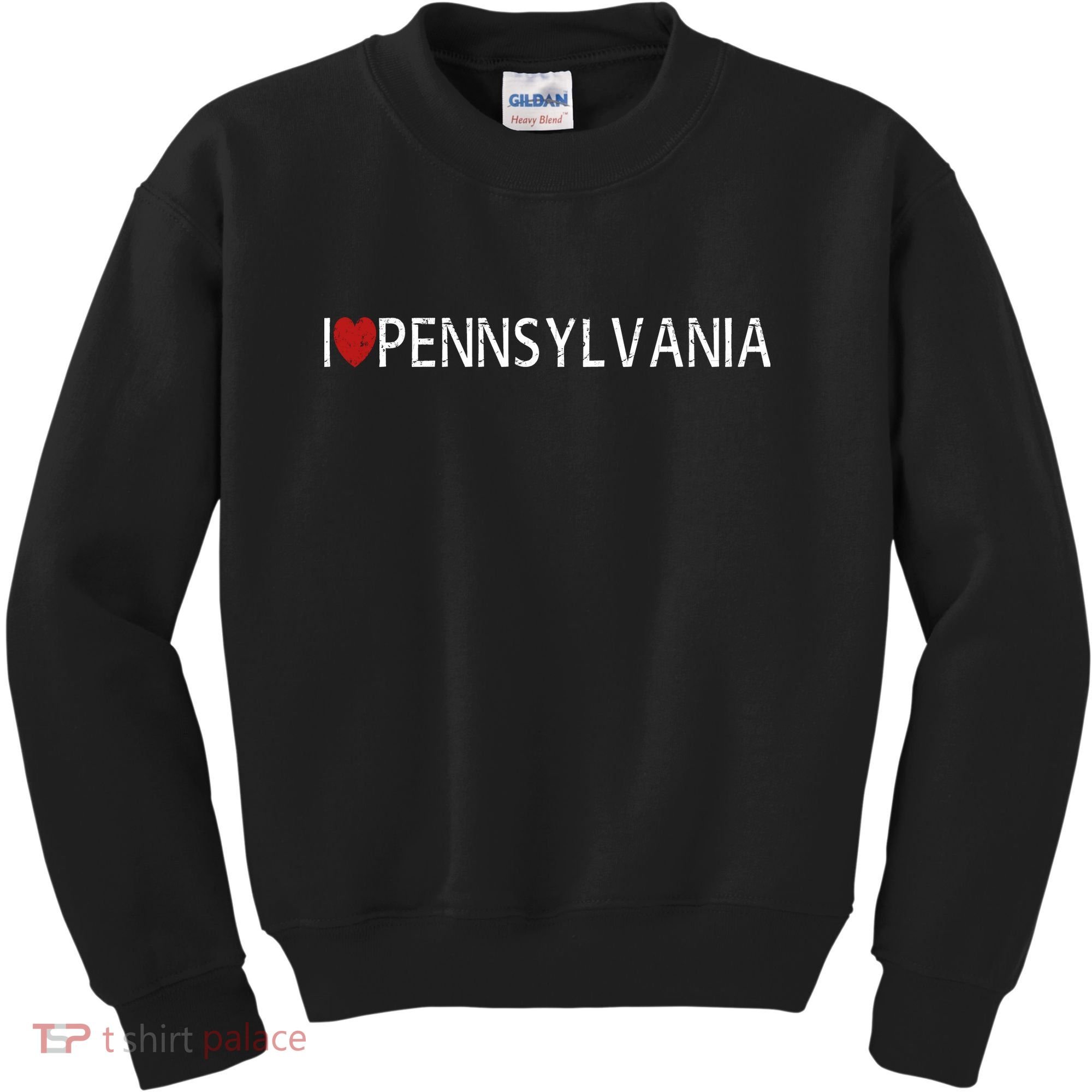 I Love Pennsylvania Kids Sweatshirt