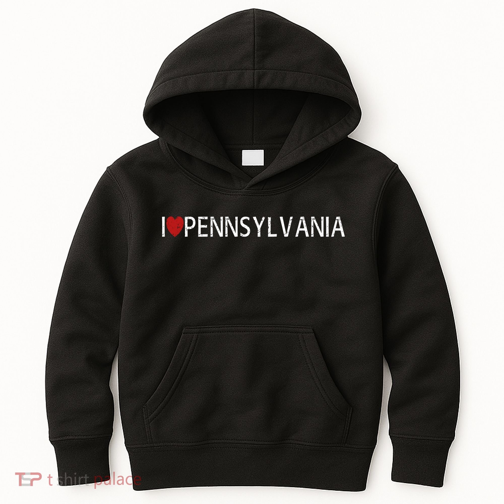 I Love Pennsylvania Kids Hoodie
