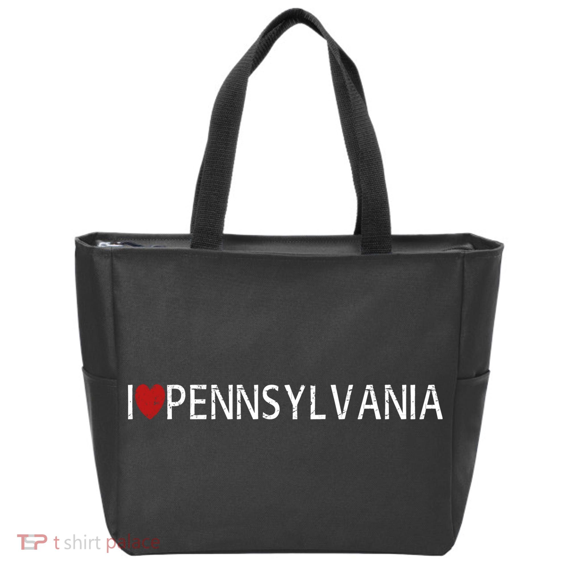I Love Pennsylvania Tote Bag