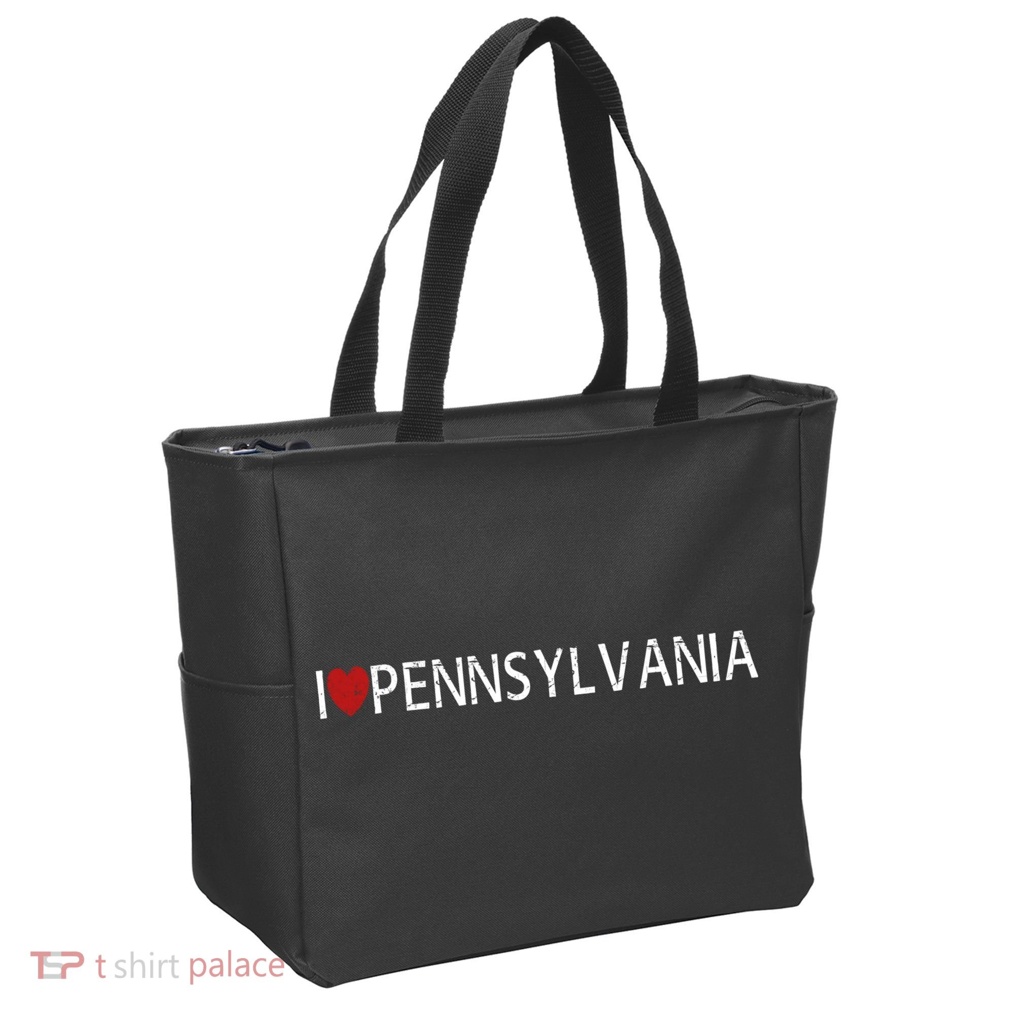 I Love Pennsylvania Tote Bag