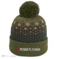 I Love Pennsylvania The Baniff Cuffed Pom Beanie thumb 0