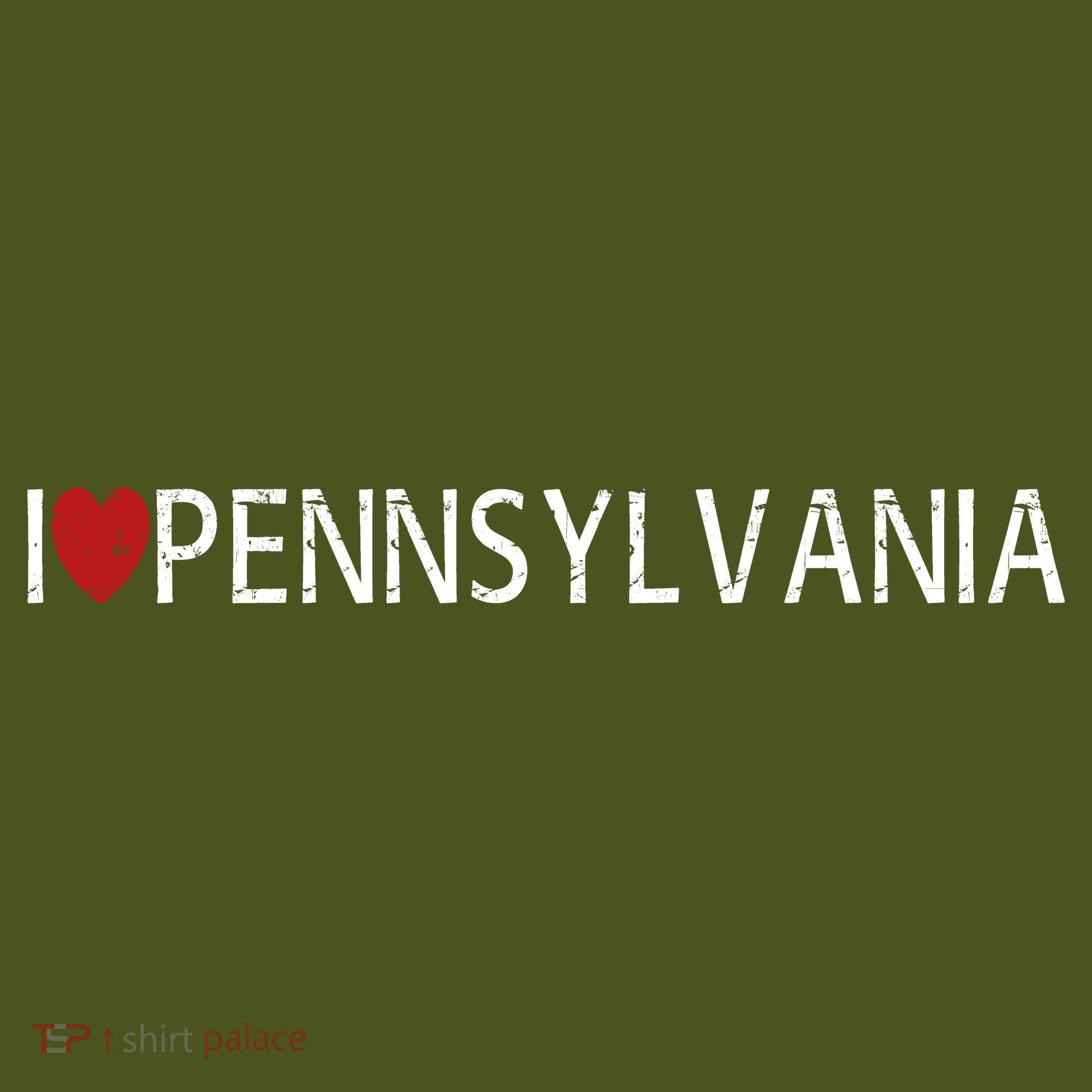 I Love Pennsylvania The Baniff Cuffed Pom Beanie