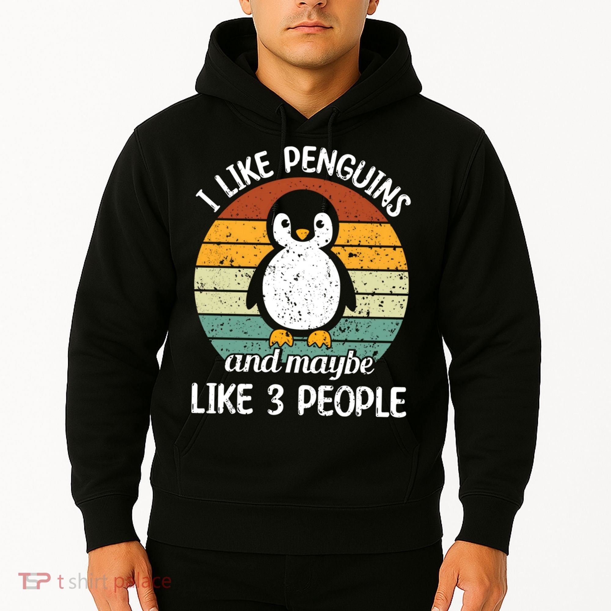 I Like Penguins And Maybe Like 3 People Hoodie