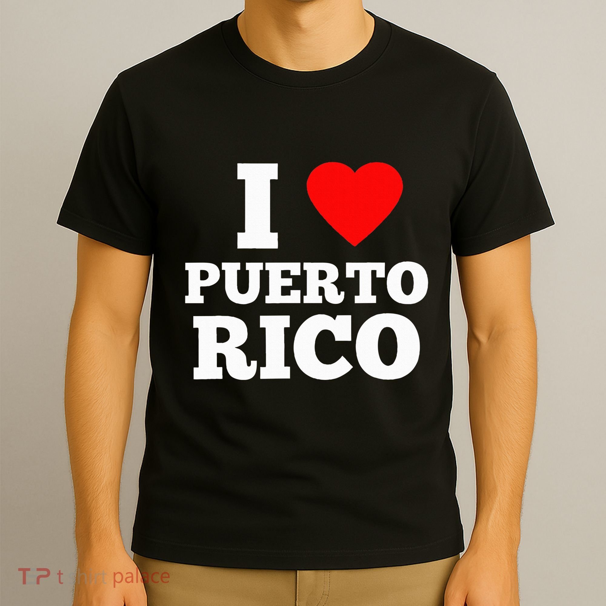 I Love Puerto Rico Usa T-Shirt