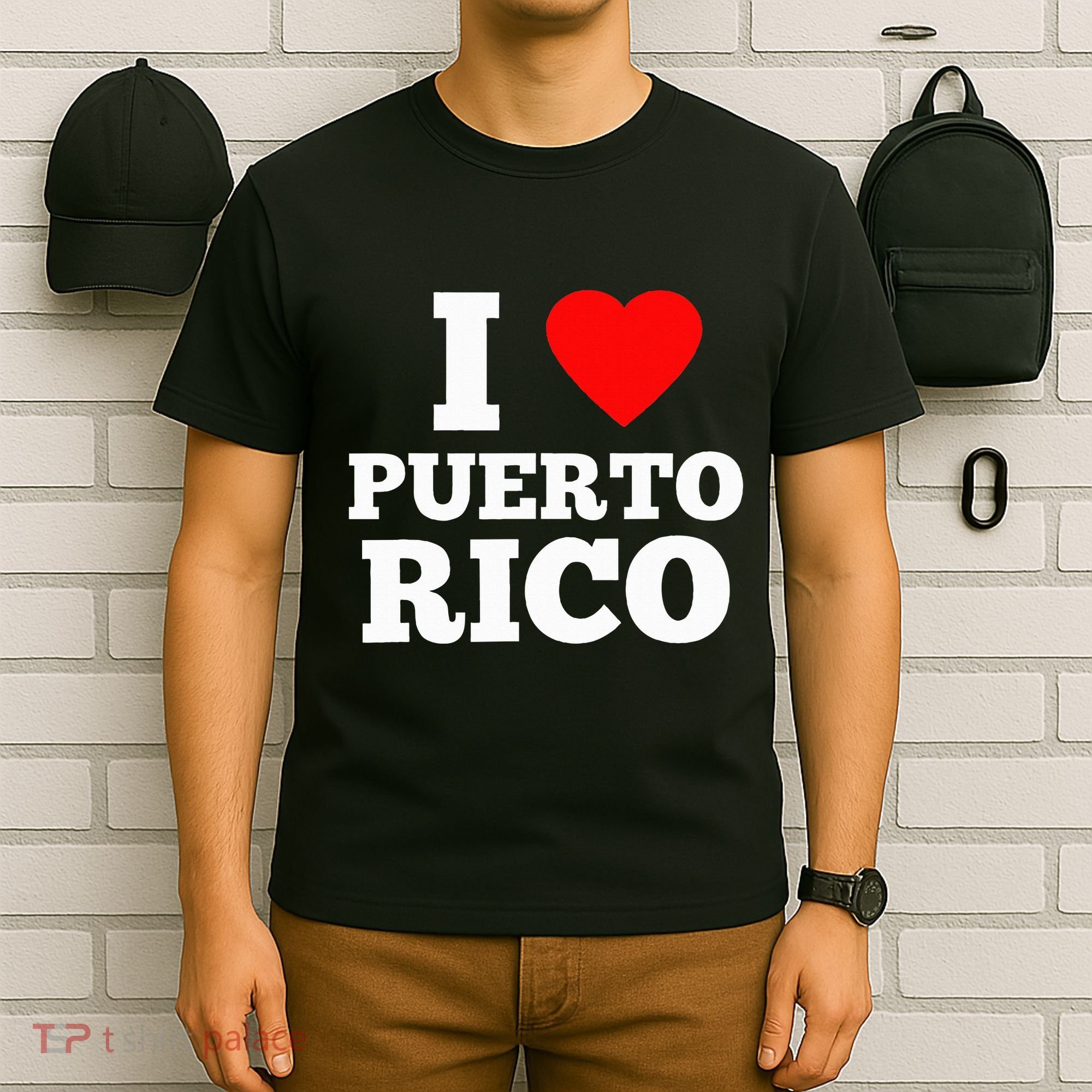I Love Puerto Rico Usa T-Shirt
