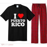 I Love Puerto Rico Usa Pajama Set thumb 0