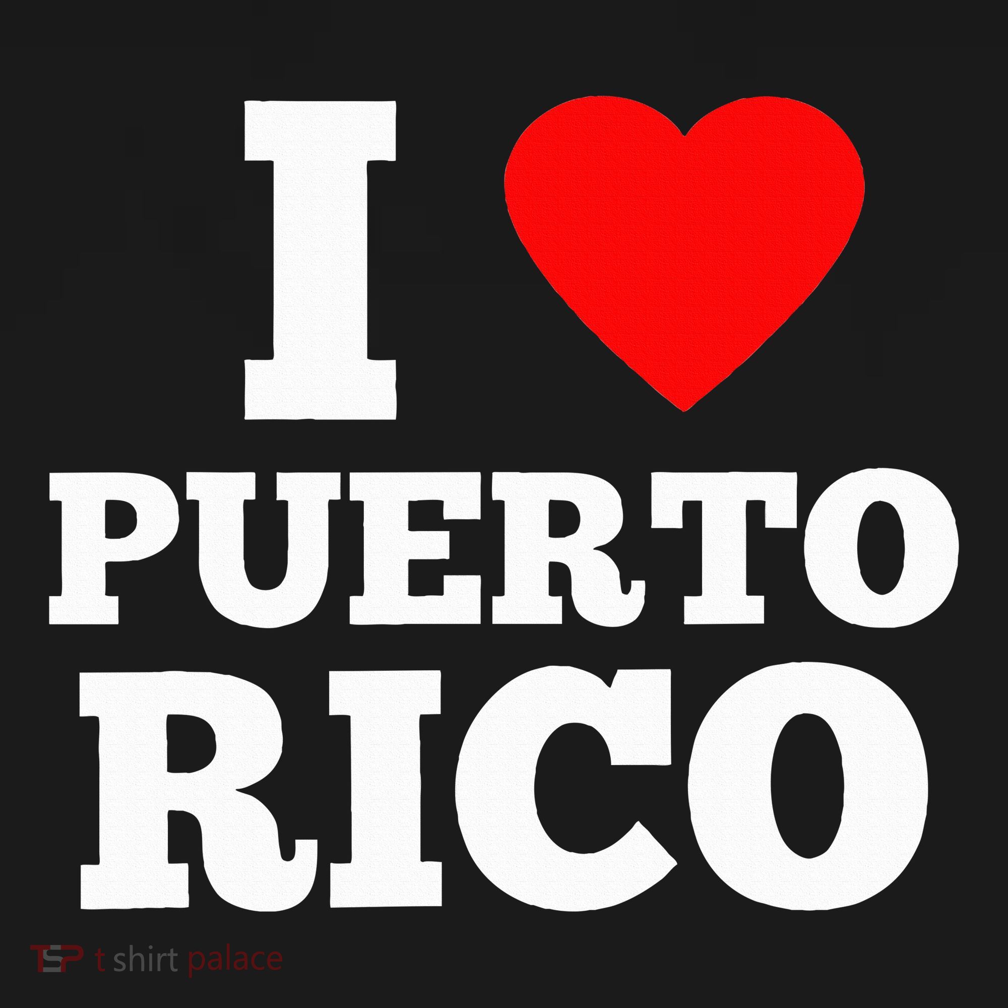 I Love Puerto Rico Usa Women's Hoodie