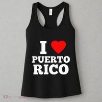 I Love Puerto Rico Usa Women's Tank Top thumb 3