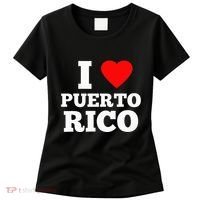I Love Puerto Rico Usa Women's T-Shirt thumb 0