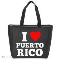 I Love Puerto Rico Usa Tote Bag thumb 0