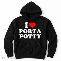 I Love Porta Potty Hoodie thumb 0