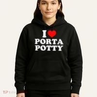 I Love Porta Potty Hoodie thumb 5
