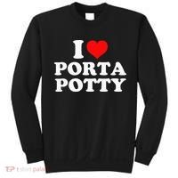 I Love Porta Potty Sweatshirt thumb 0