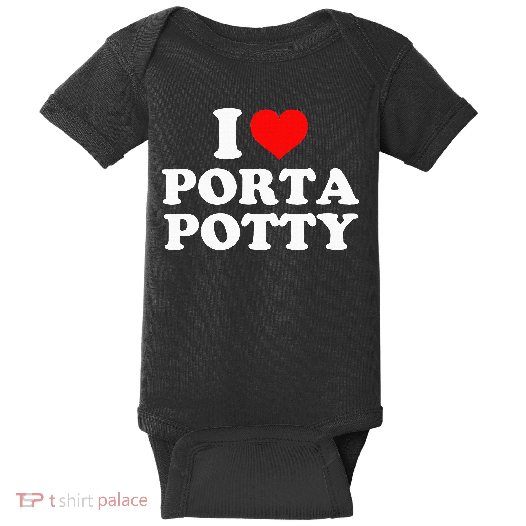 I Love Porta Potty Baby Bodysuit