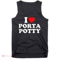I Love Porta Potty Tank Top thumb 0