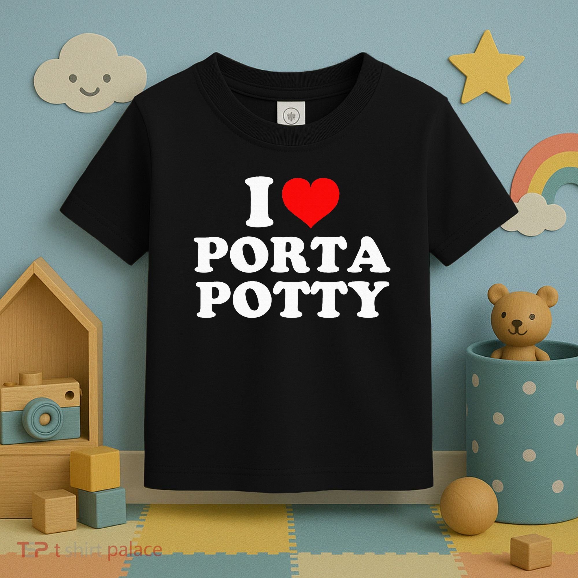 I Love Porta Potty Toddler T-Shirt