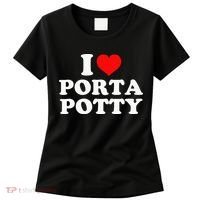 I Love Porta Potty Women's T-Shirt thumb 0
