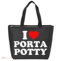 I Love Porta Potty Tote Bag thumb 0
