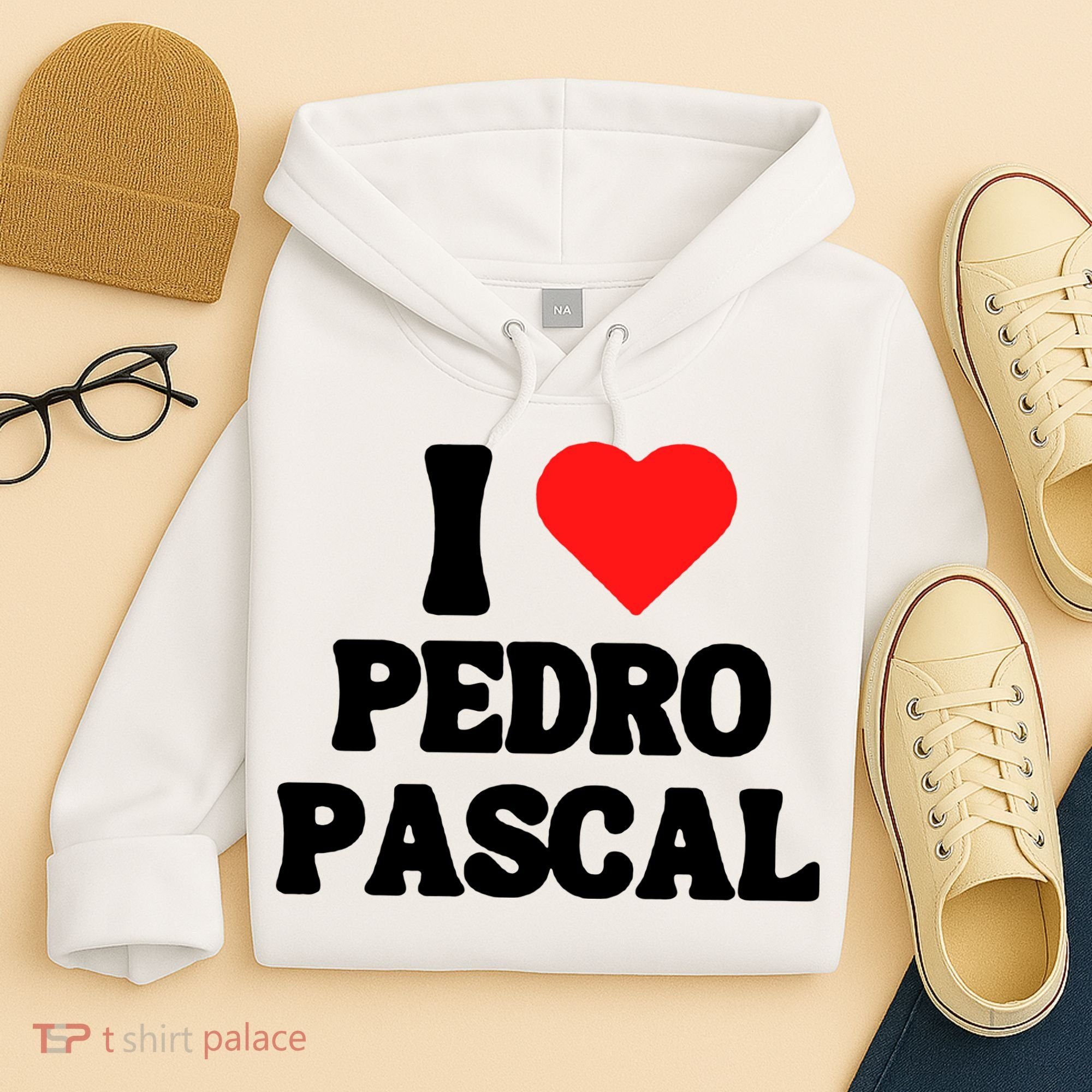 I Love Pedro Pascal Best Dad Ever Hoodie