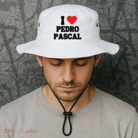 I Love Pedro Pascal Best Dad Ever Bucket Hat thumb 2