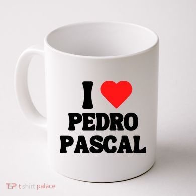 I Love Pedro Pascal Best Dad Ever Coffee Mug