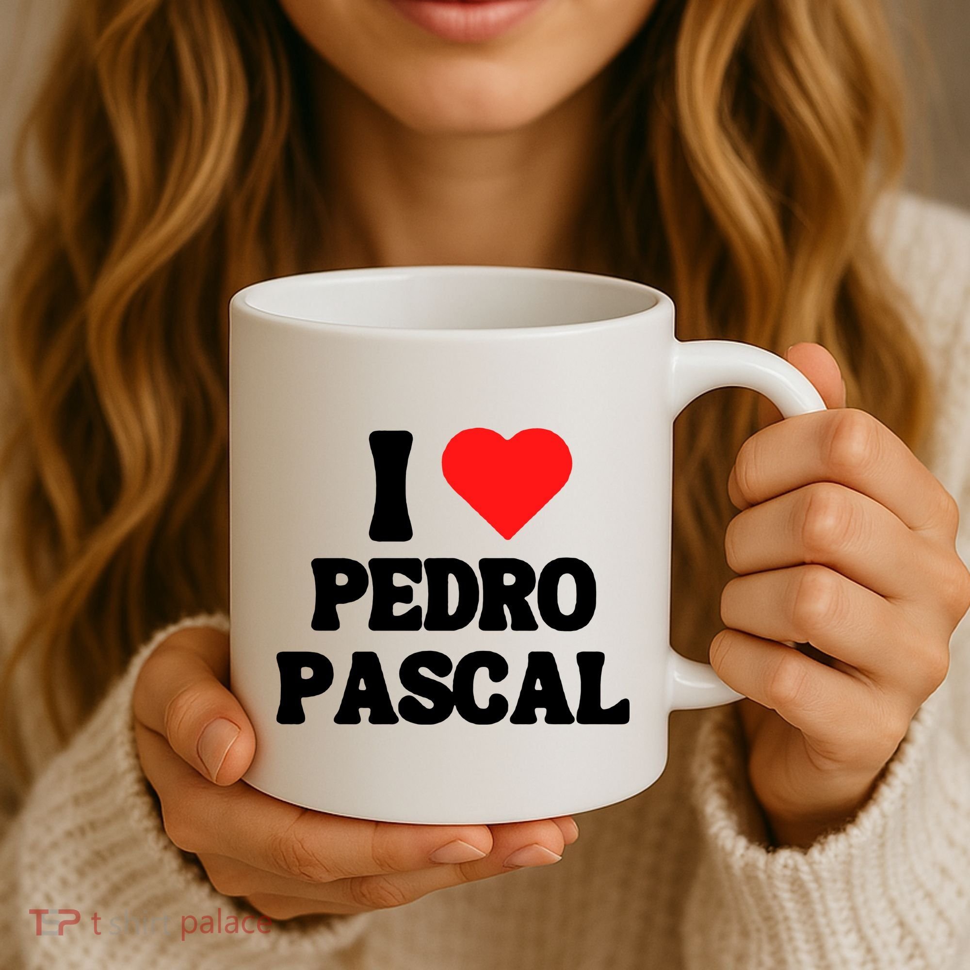 I Love Pedro Pascal Best Dad Ever Coffee Mug