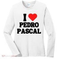 I Love Pedro Pascal Best Dad Ever Women's Long Sleeve Shirt thumb 0