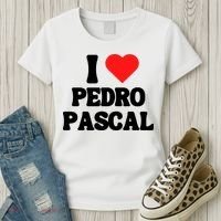 I Love Pedro Pascal Best Dad Ever Women's T-Shirt thumb 3