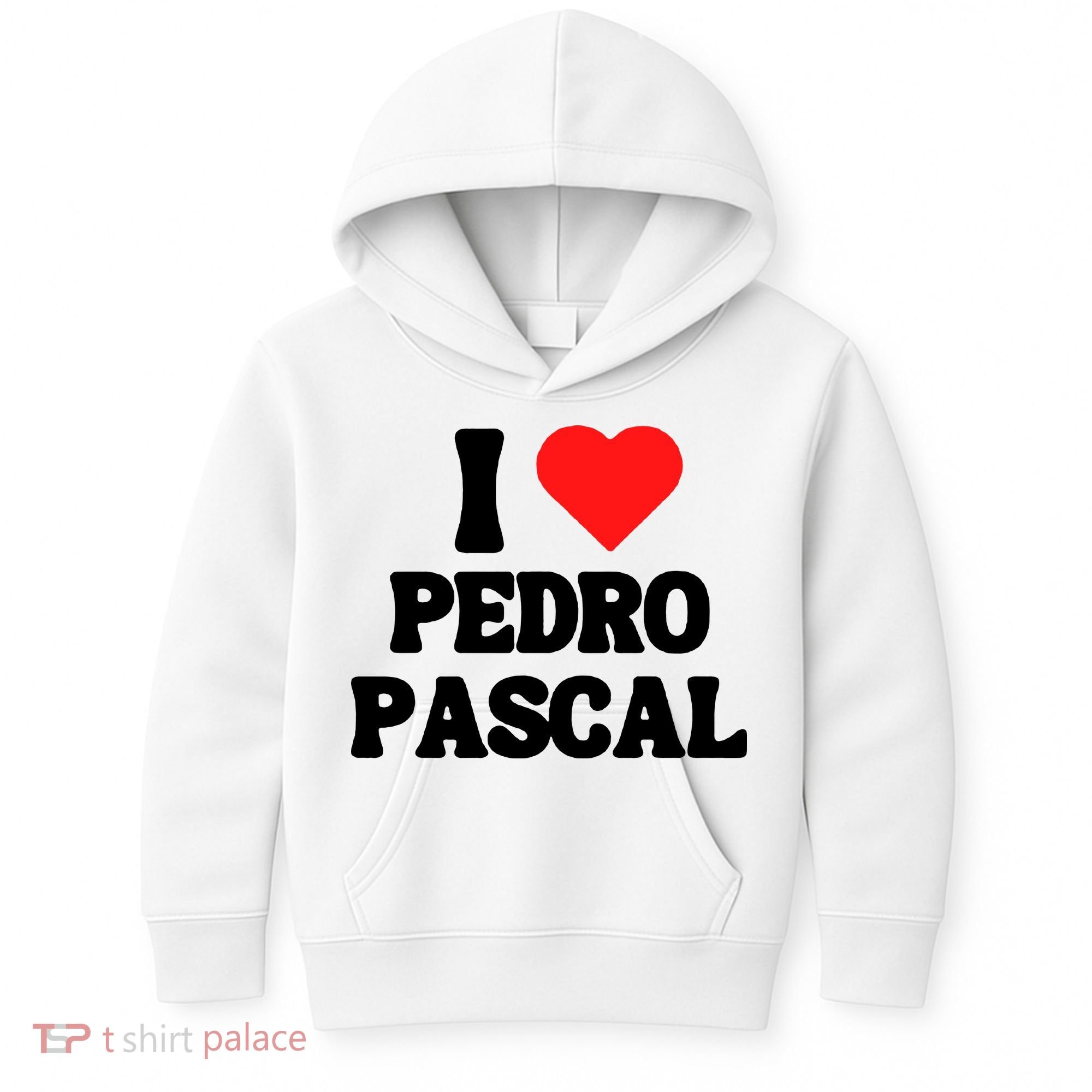 I Love Pedro Pascal Best Dad Ever Kids Hoodie