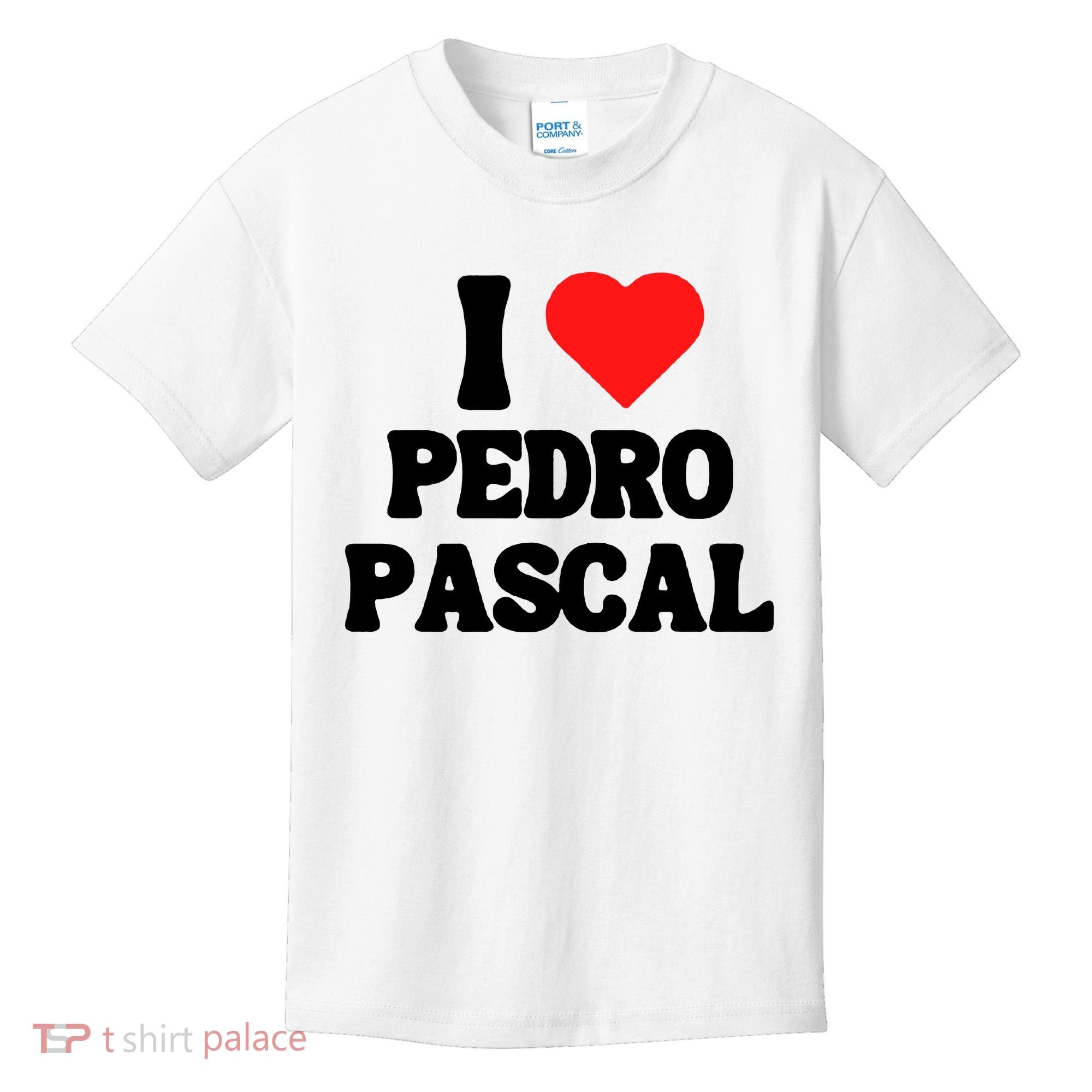 I Love Pedro Pascal Best Dad Ever Kids T-Shirt