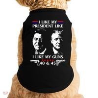 I Like President Like I Like My Guns 40 & 45 Doggie Tank thumb 0