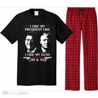 I Like President Like I Like My Guns 40 & 45 Pajama Set thumb 0