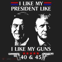 I Like President Like I Like My Guns 40 & 45 Golf Towel thumb 3