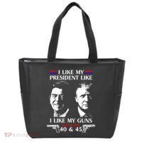 I Like President Like I Like My Guns 40 & 45 Tote Bag thumb 0