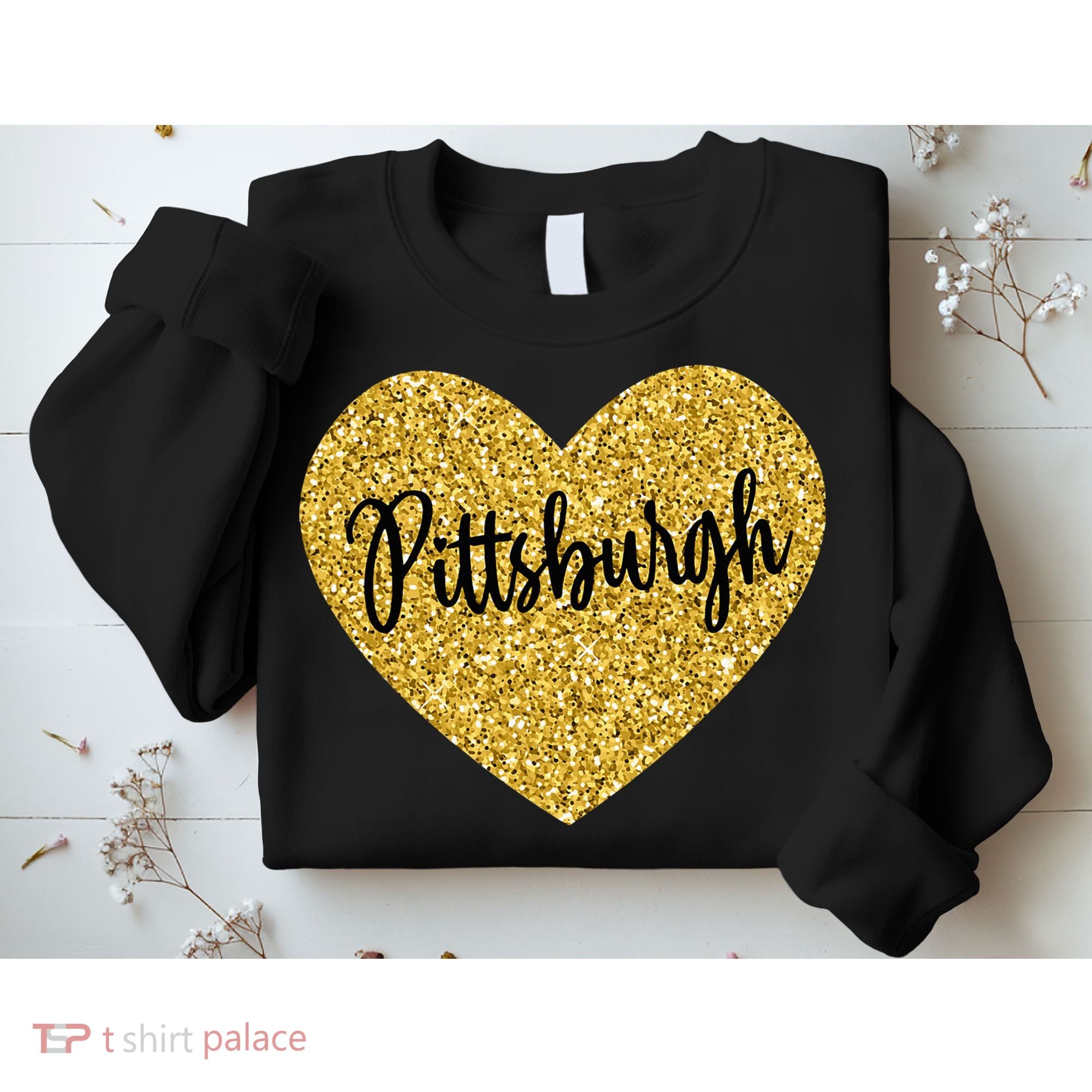 I Love Pittsburgh Pennsylvania USA Sweatshirt