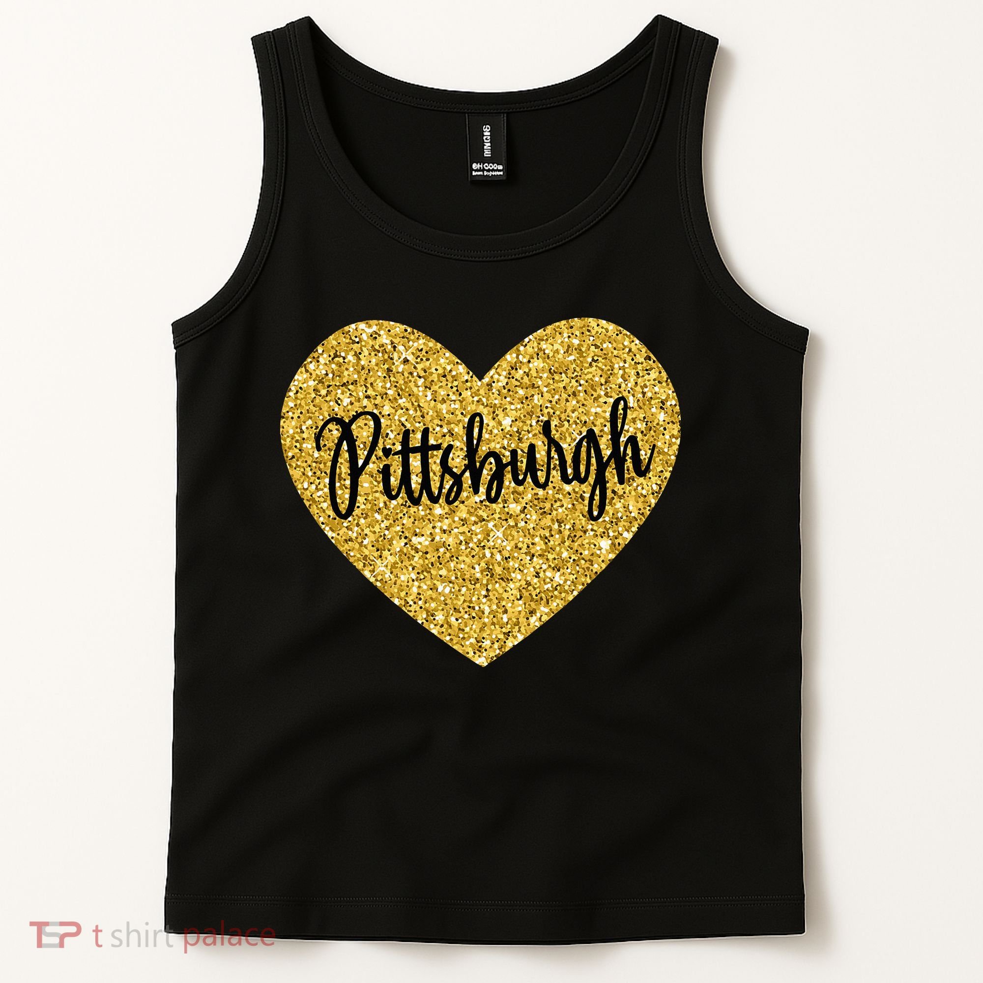 I Love Pittsburgh Pennsylvania USA Tank Top