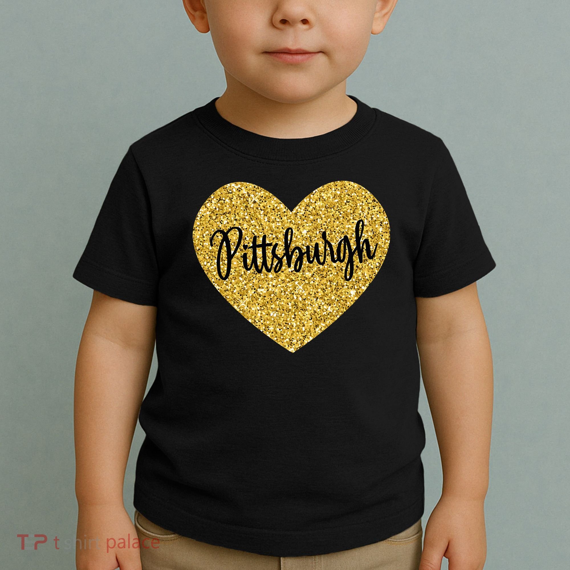 I Love Pittsburgh Pennsylvania USA Toddler T-Shirt