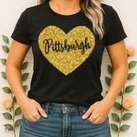 I Love Pittsburgh Pennsylvania USA Women's T-Shirt thumb 2