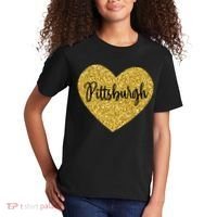 I Love Pittsburgh Pennsylvania USA Kids T-Shirt thumb 2