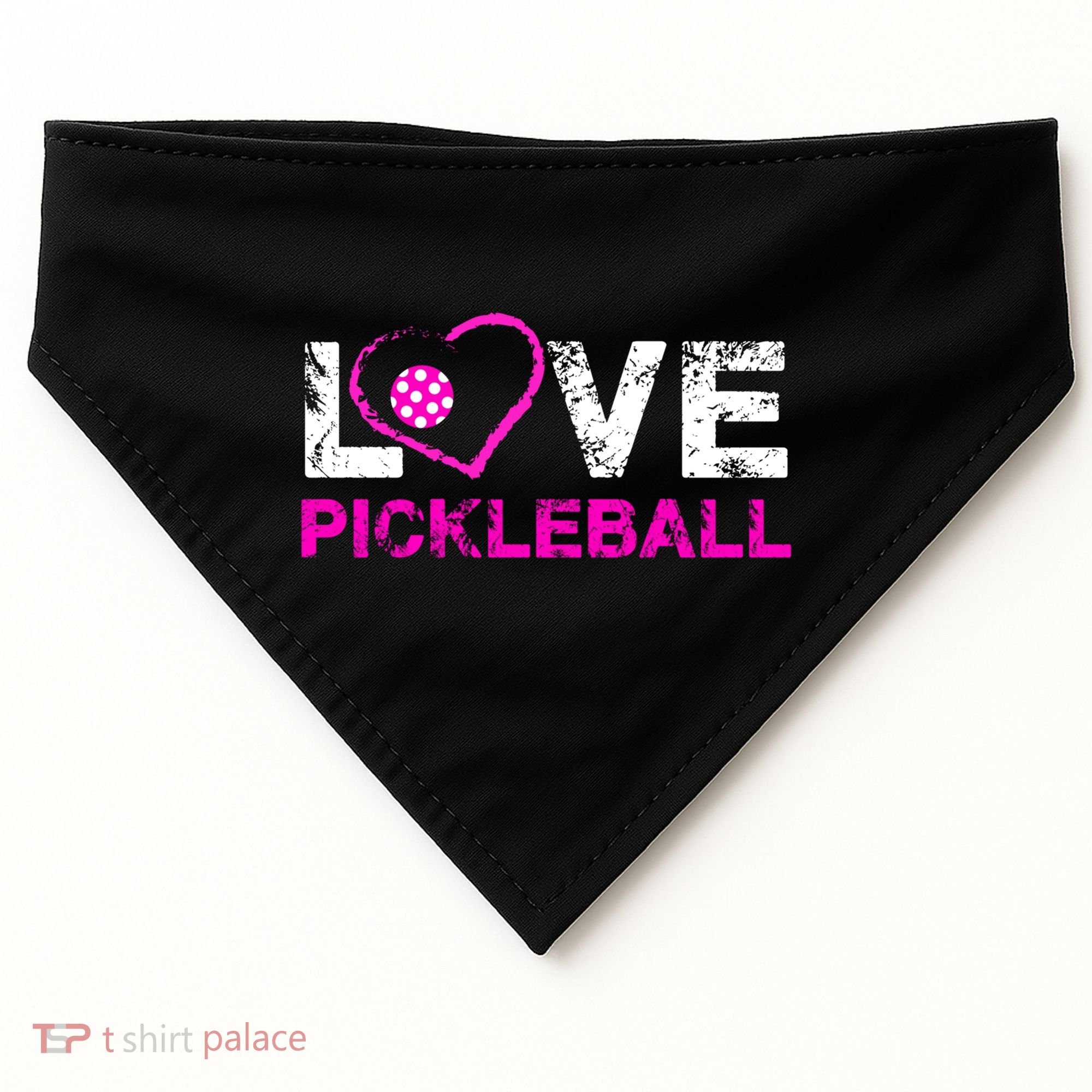 I Love Pickleball Great Gift 'S Pickleball Gift USA-Made Doggie Bandana