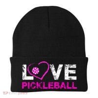 I Love Pickleball Great Gift 'S Pickleball Gift Beanie thumb 0