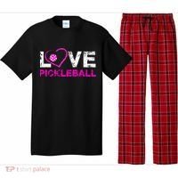 I Love Pickleball Great Gift 'S Pickleball Gift Pajama Set thumb 0