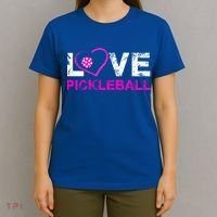 I Love Pickleball Great Gift 'S Pickleball Gift T-Shirt thumb 4