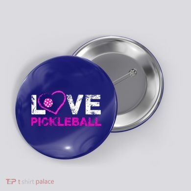 I Love Pickleball Great Gift 'S Pickleball Gift Button