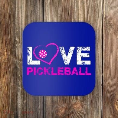 I Love Pickleball Great Gift 'S Pickleball Gift Coaster