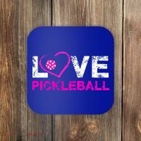 I Love Pickleball Great Gift 'S Pickleball Gift Coaster thumb 0