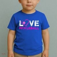 I Love Pickleball Great Gift 'S Pickleball Gift Toddler T-Shirt thumb 2
