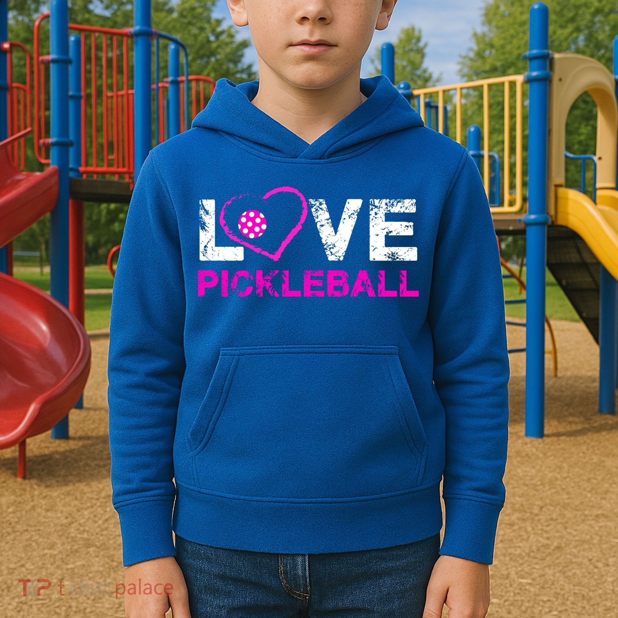 I Love Pickleball Great Gift 'S Pickleball Gift Kids Hoodie