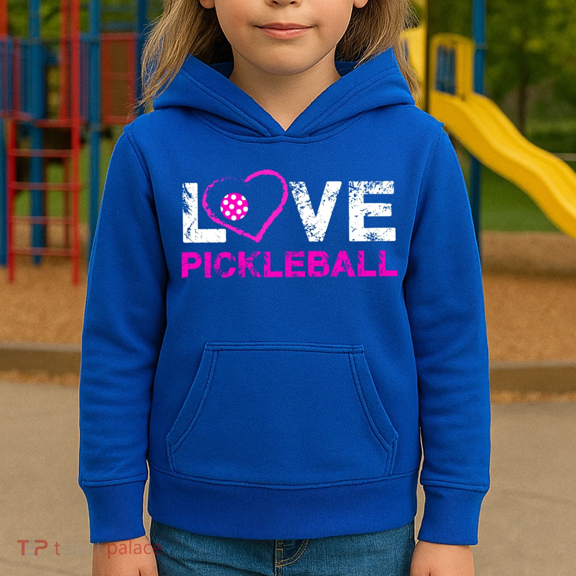 I Love Pickleball Great Gift 'S Pickleball Gift Kids Hoodie